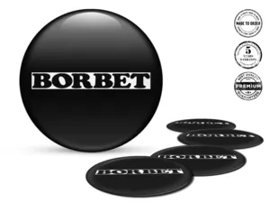 Borbet Adesivi Cerchio Logo Ultimate Plasma Flow Surge